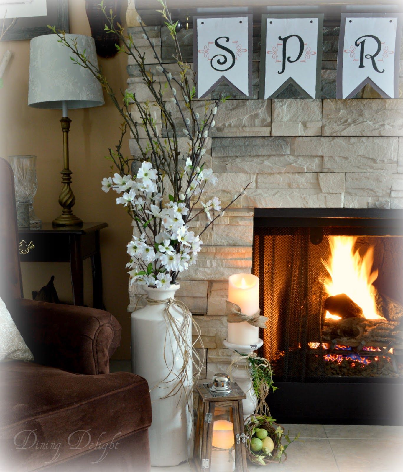 Fireplace Craft Fresh if You Read My Last Post You May Have Noticed My Spring