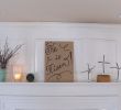 Fireplace Craft Inspirational Easter Mantel & A Simple Cross Craft Spring