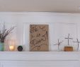 Fireplace Craft Inspirational Easter Mantel & A Simple Cross Craft Spring