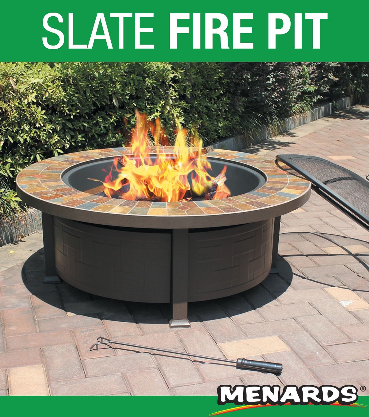 Fireplace Creations Fresh the Backyard Creations 44” Wood Burning Firepit T...