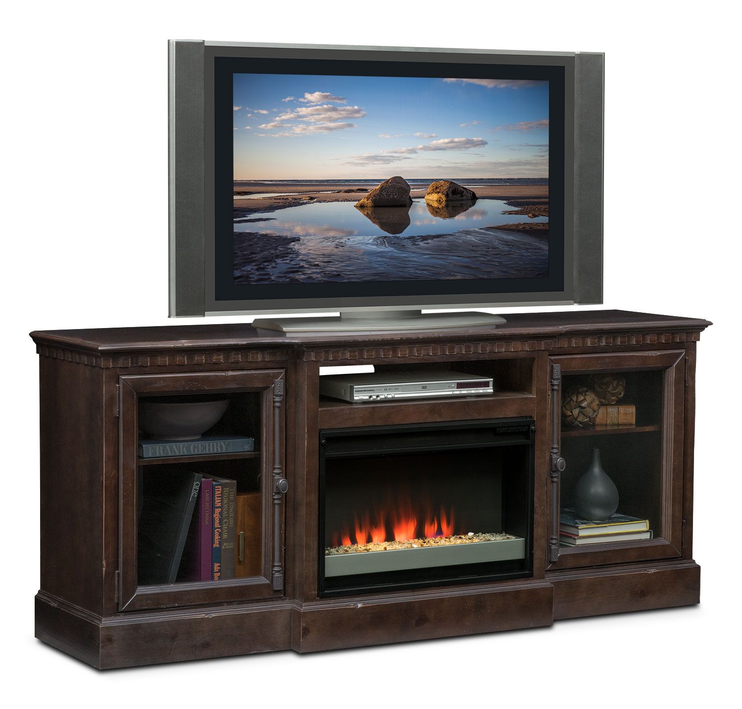 Fireplace Credenza Elegant Claridge Fireplace Media Stand In 2019