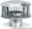 Fireplace Damper Clamp New Homesaver Stainless Steel Homesaver Guardian 6" Round