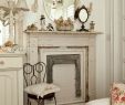 Fireplace Decorating Ideas Lovely Faux Fireplace Chalk Painted Living Room Chippy Shabby