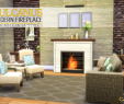 Fireplace Denver Unique the Sims 4 Peacemaker S Vulcanus Modern Fireplace