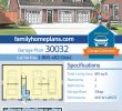 Fireplace Dimensions Plan Lovely Saltbox Style 3 Car Garage Apartment Plan Number with 2 Bed 2 Bath