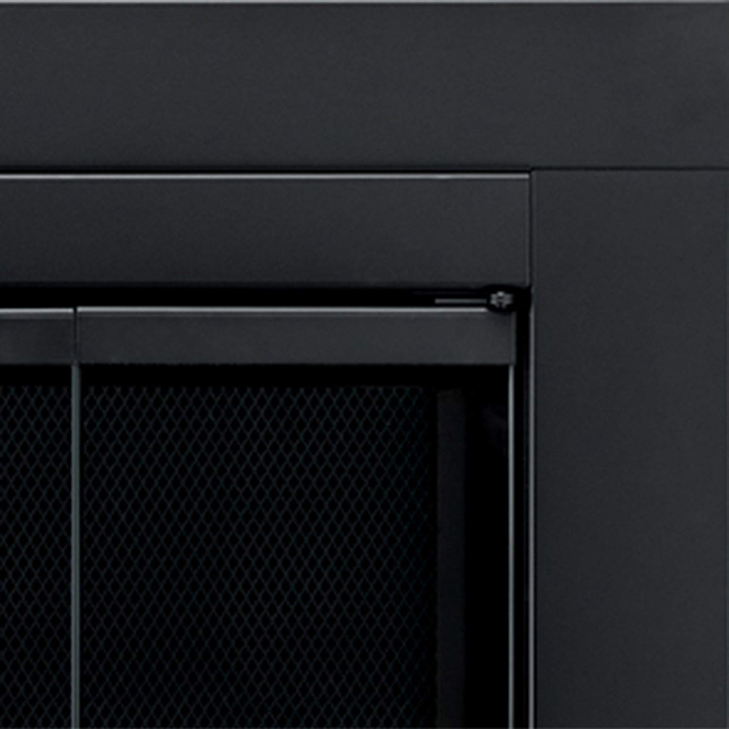 Pleasant Hearth AT 1000 Ascot Fireplace Glass Door Black Small 71 qXdKsHoL SL1500