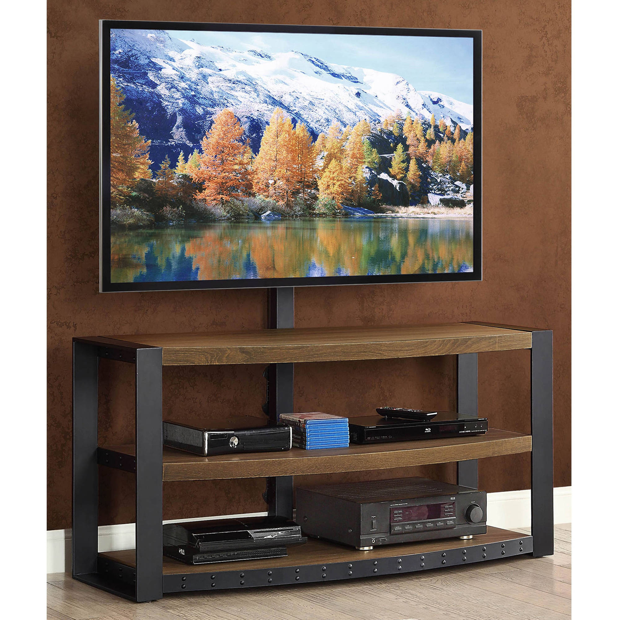 Fireplace Entertainment Center for 65 Inch Tv Unique Whalen Media Fireplace Console for Tvs Up to 60" Brown ash