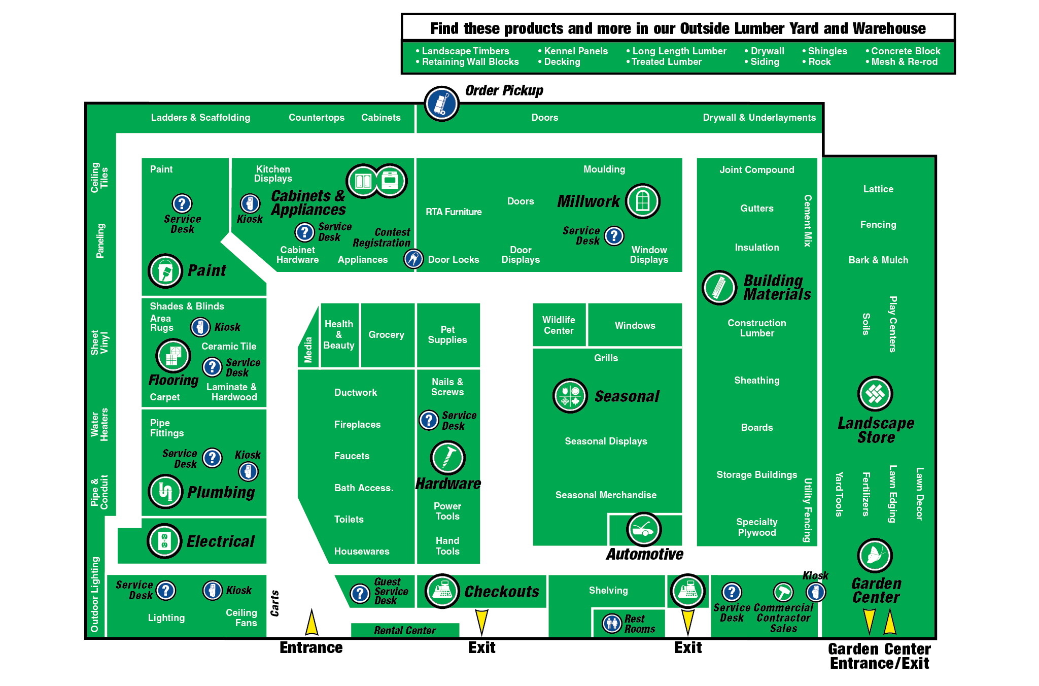 Store Details at Menards R4