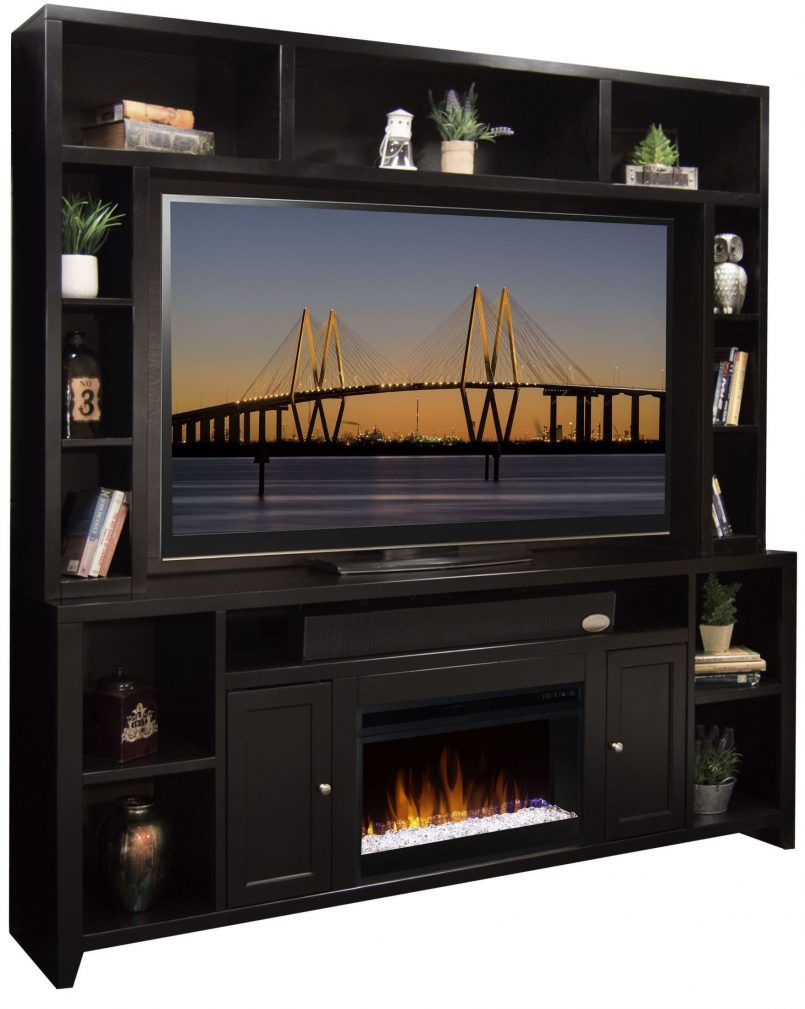 entertainment center with fireplace costco and mini fridge plans 805x1009