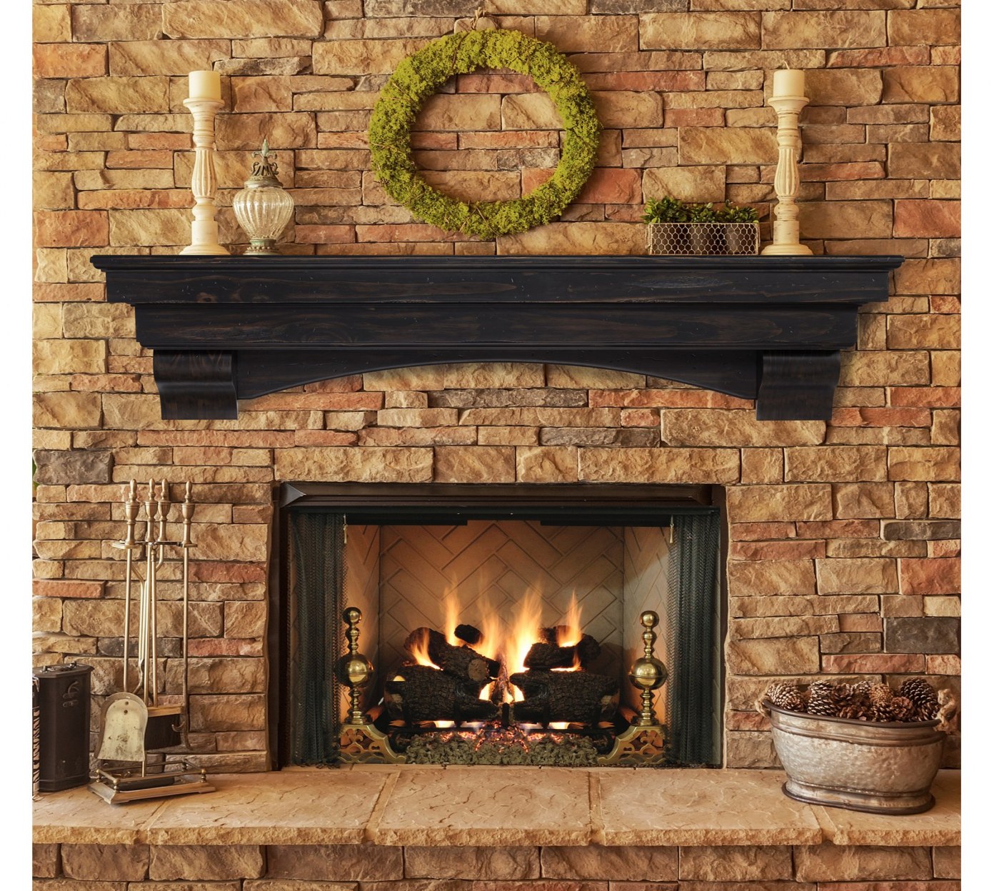 Fireplace Garland Unique Fireplace Mantel Shelf Relatively Fireplace Surround with