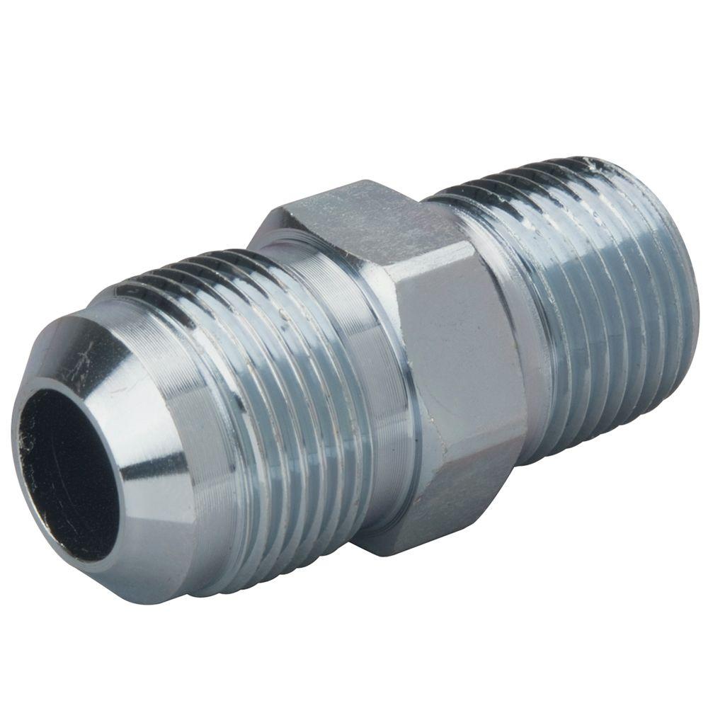 Fireplace Gas Pipe Awesome Brasscraft 5 8 In O D Flare 15 16 16 Thread X 1 2 In Mip Steel Gas Fitting