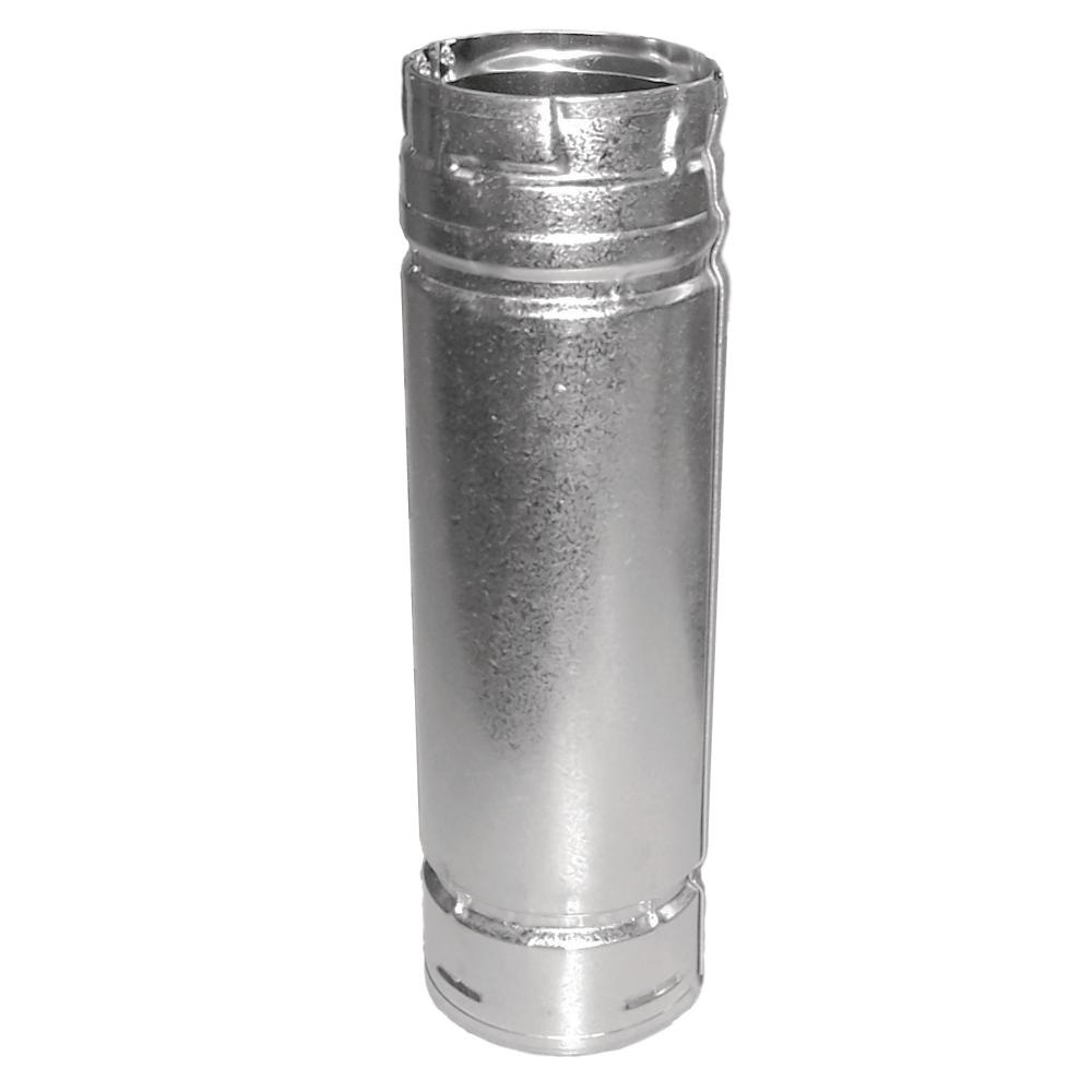 DuraVent PelletVent 3 in x 24 in Double Wall Chimney Stove Pipe duravent flue chimney pipes 3pvl 24 64 1000