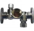 Fireplace Gas Shut Off Valve Awesome Keeney 1 2" Fip X 3 8" Od X 1 4" Od Quarter Turn Dual Shut