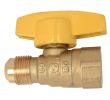 Fireplace Gas Shut Off Valve Elegant Brasscraft 1 2 In Od Flare X 1 2 In Fip Gas Ball Valve