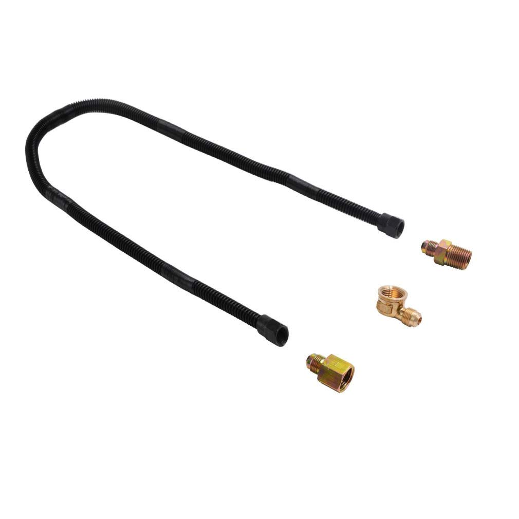 Stanbroil 3 8" X 36" Non Whistle Flexible Flex Gas Line Connector Kit for NG or LP Fire Pit and Fireplace 51sasXYrBfL SL1010