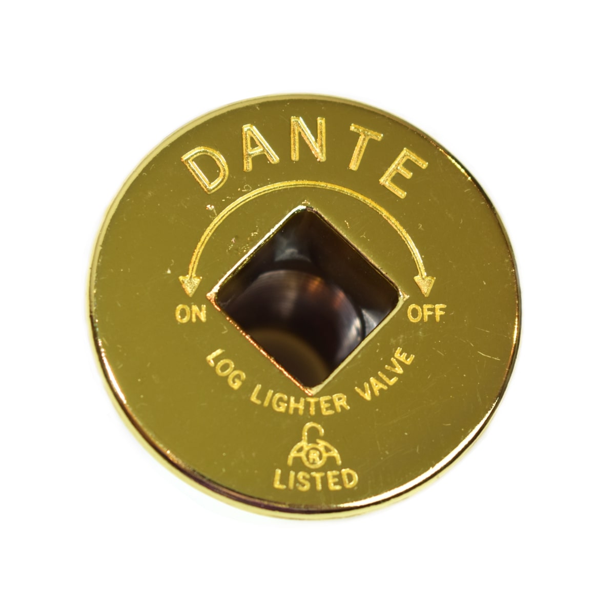 Dante escutcheon brass front