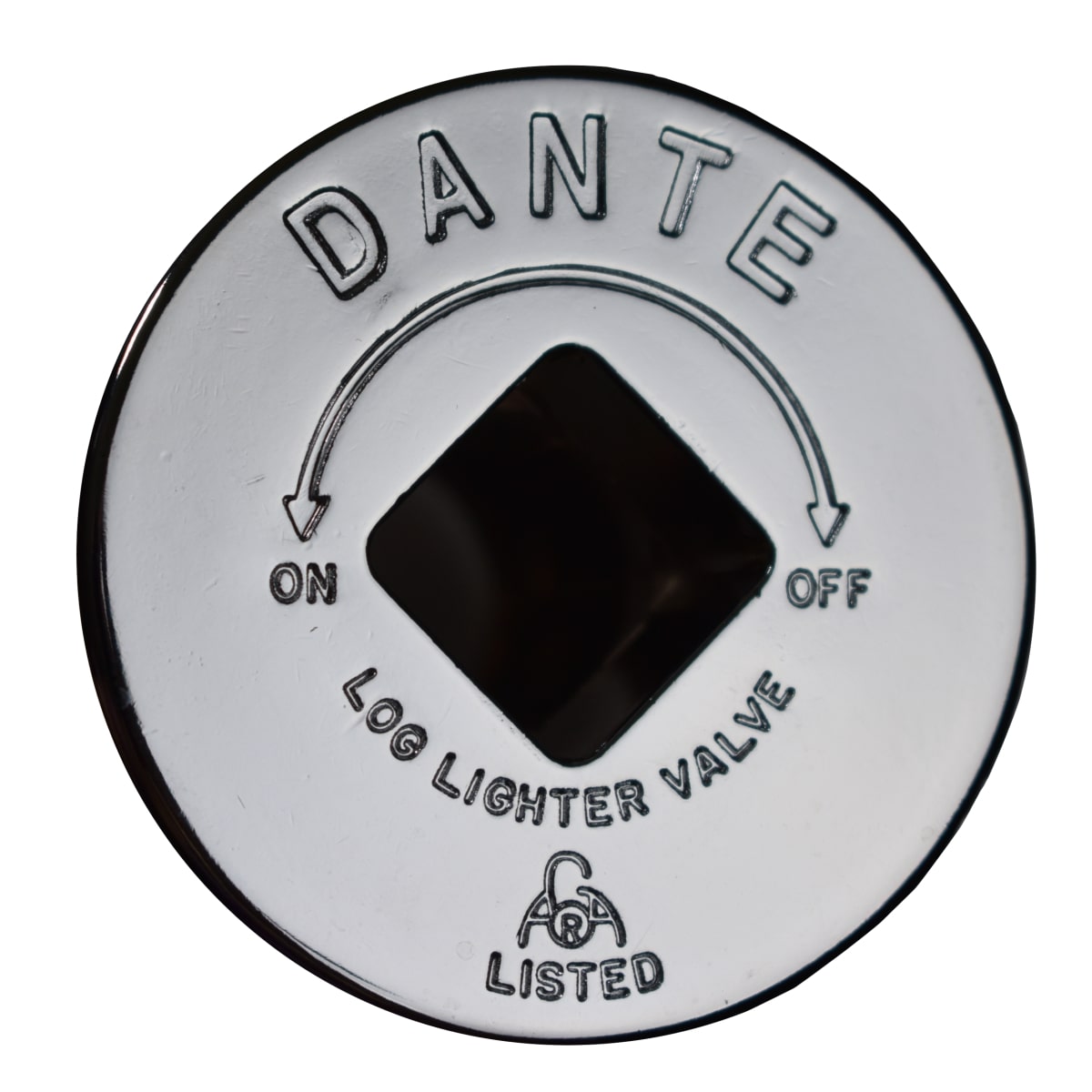 Dante escutcheon chrome front