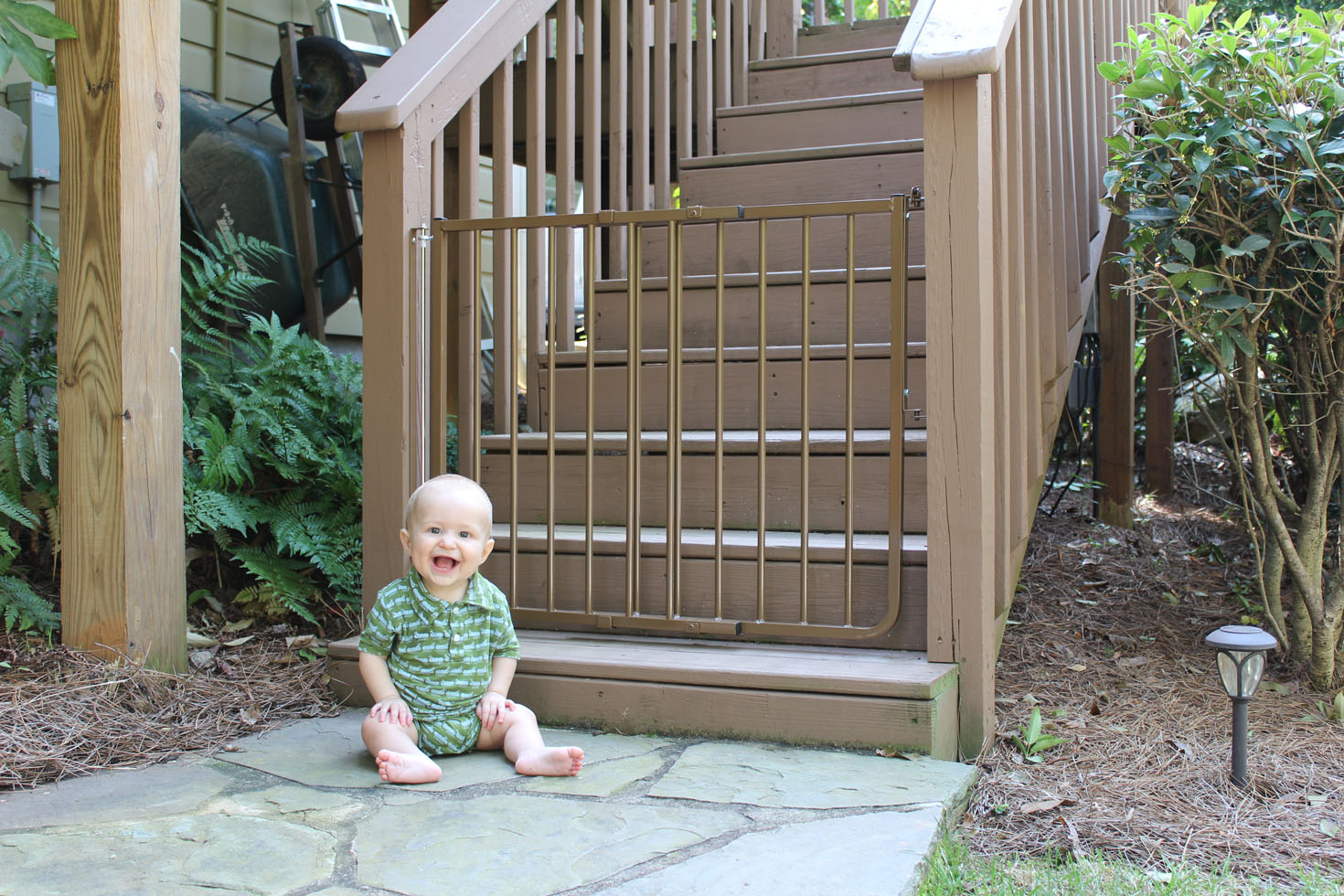 Outdoor Safety Gate Model SS 30OD SS30OD BROWN