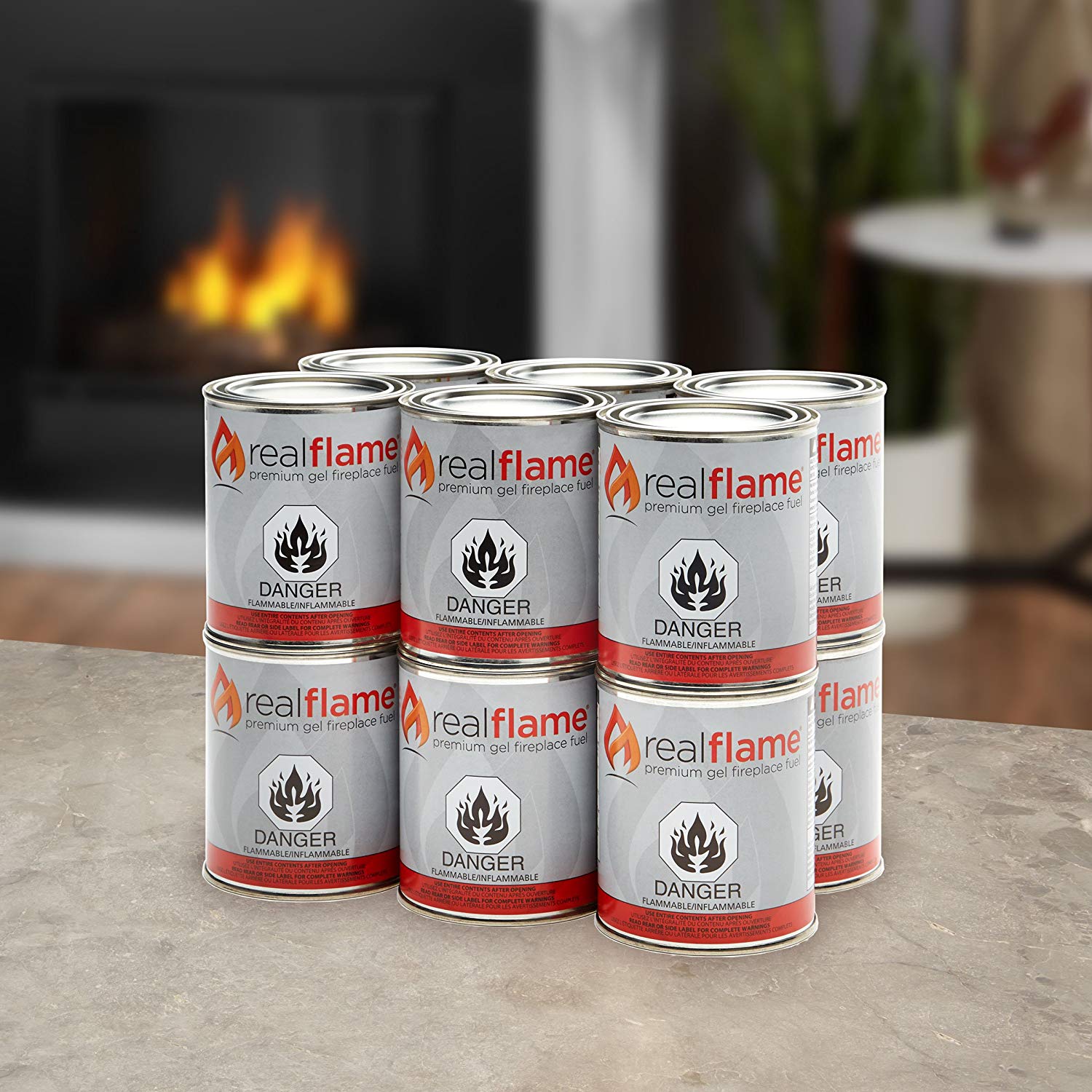 Fireplace Gel Fuel Cans Beautiful Real Flame Gel Fuel 12 Pack