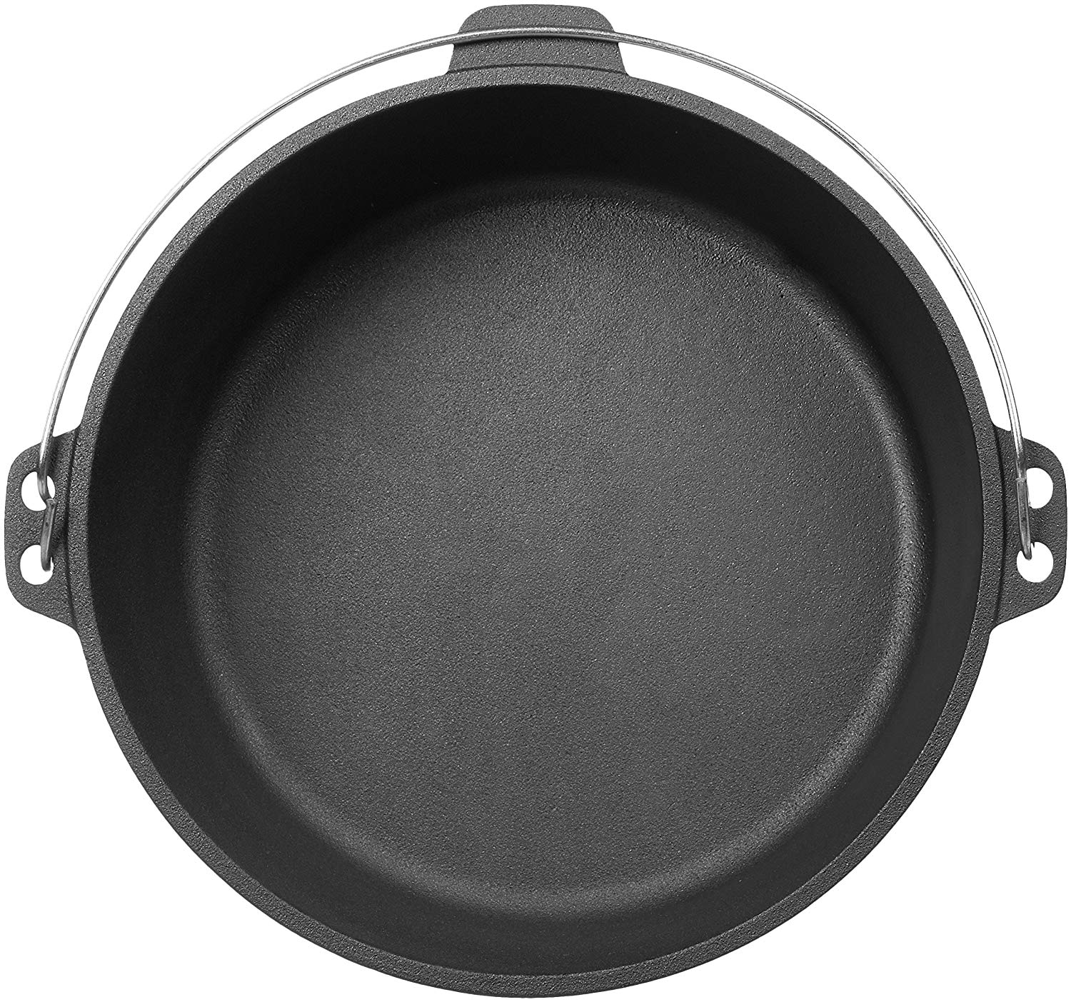 AmazonBasics Pre Seasoned Cast Iron Camp Dutch Oven with Lid 6 Quart A16r2yMHyvL SL1500