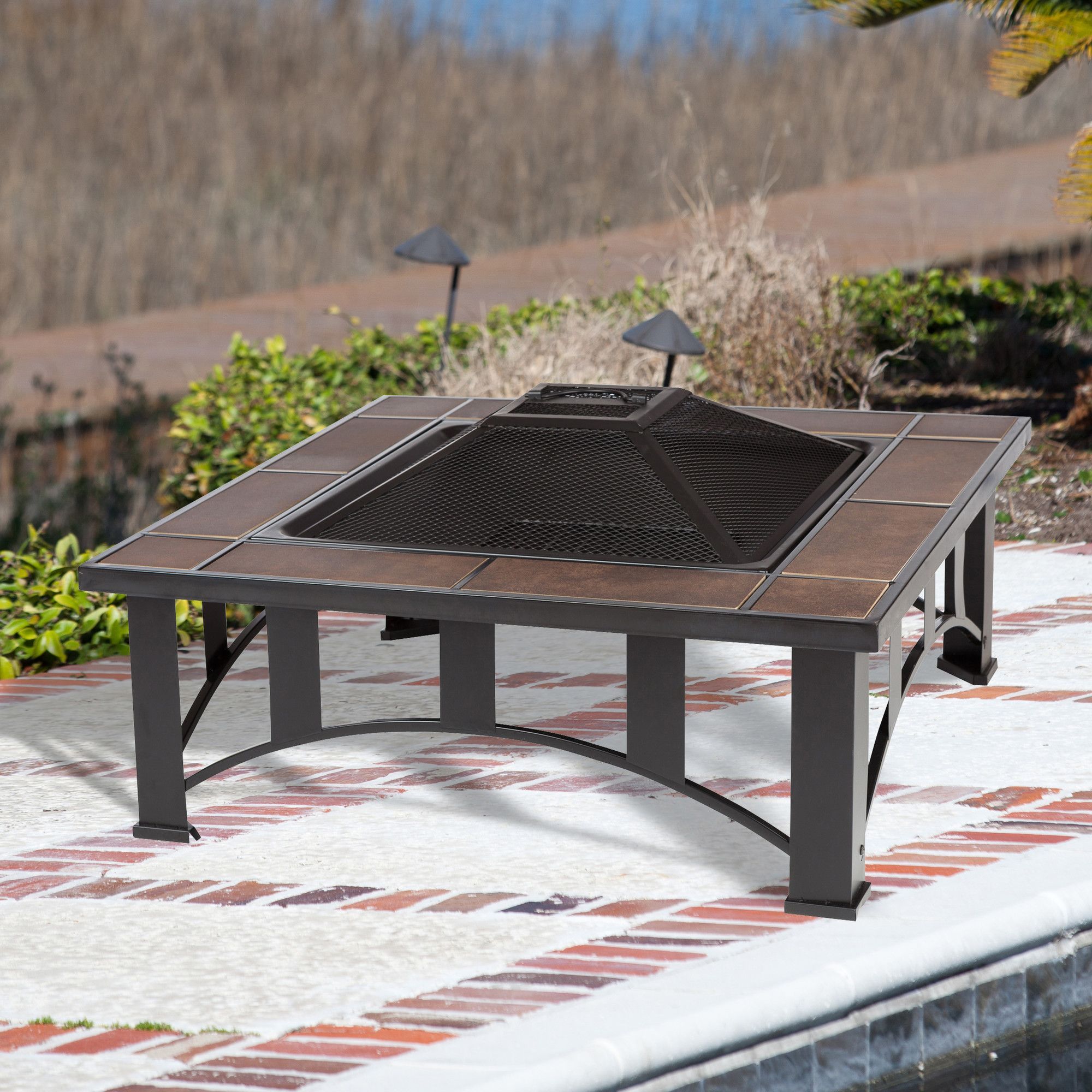 Fireplace Grate Lowes Luxury Steel Wood Burning Fire Pit Table Products