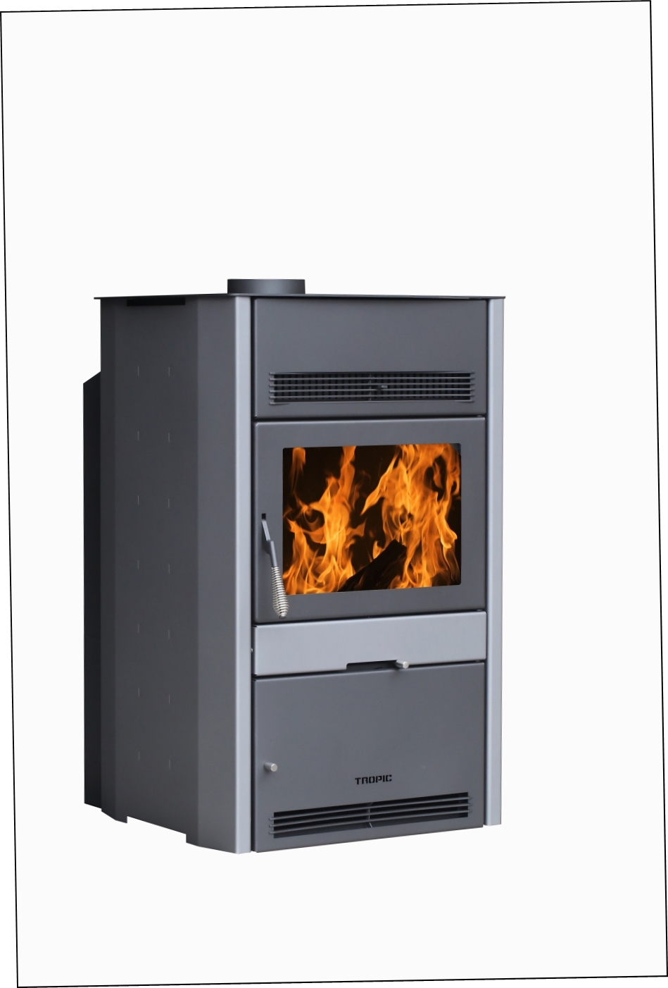 Fireplace Heat Exchanger Blower Lovely Fireplace Wood Stove Tropic 11kw with Square Outlets Ls