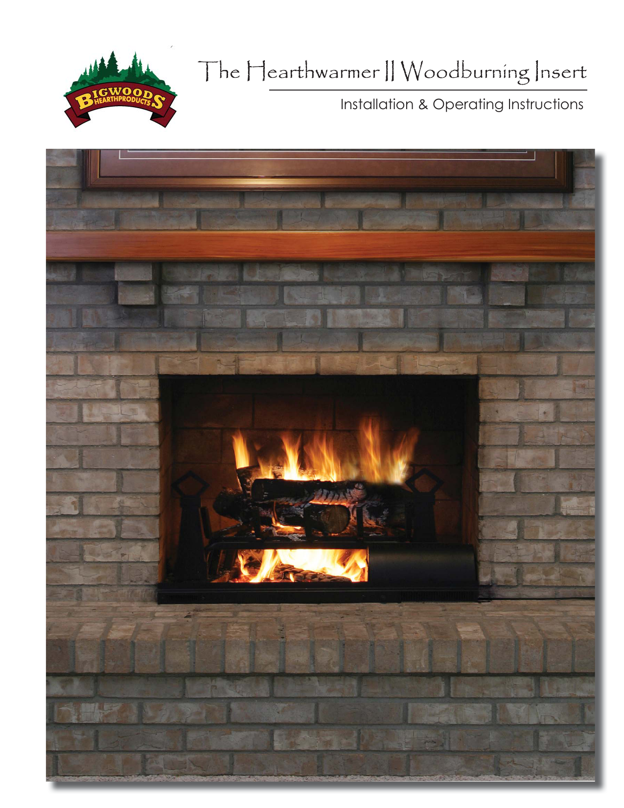 Fireplace Heat Exchanger Blower New Installation Instructions Big Woods Hearth Products
