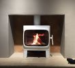 Fireplace Heat Reflector Lovely F305 White Enamel On Short Legs