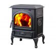Fireplace Heat Shield Beautiful 2017 Hiflame Appaloosa Hf717ua Freestanding Cast Iron Medium 1 800 Sq Feet Indoor Usage Wood Stove Burner Black From Hiflame $753 77