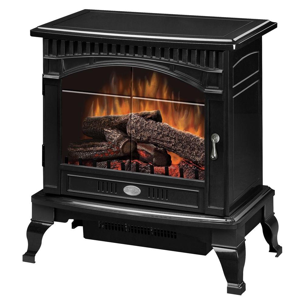 Fireplace Heater Home Depot Elegant Traditional 400 Sq Ft Electric Stove In Gloss Black