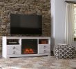 Fireplace Heater Tv Stand Inspirational the Willowton Whitewash Tv Stand with Led Fireplace