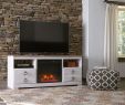 Fireplace Heater Tv Stand Inspirational the Willowton Whitewash Tv Stand with Led Fireplace