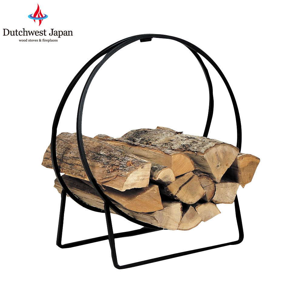 Fireplace Holder Elegant Log Holder Firewood Holder Wood Holder [log Hoop S ] Rack Carry Haas Accessories Fashion Interior Wood Keeping Dutch Waist Japan