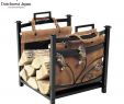 Fireplace Holder Luxury Log Holder Firewood Holder Wood Holder [oak Leaf Log Rack & Log Carry] Rack Carry Haas Accessories Fashion Interior Wood Keeping Dutch Waist Japan