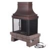 Fireplace Hood Lovely Bond 50 000 Btu Posite Liquid Propane Fire Pit