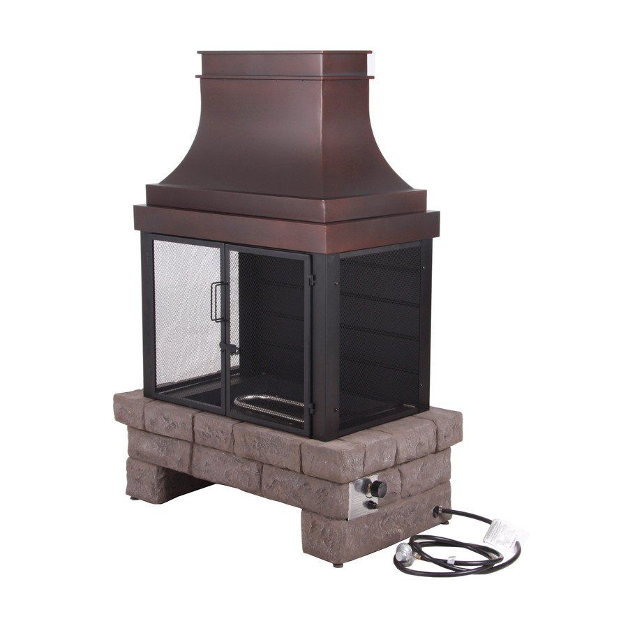 Fireplace Hood Lovely Bond 50 000 Btu Posite Liquid Propane Fire Pit