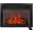 Fireplace Insert Electric Heater Best Of 28" 1500w Free Standing Insert Led Log Electric Fireplace