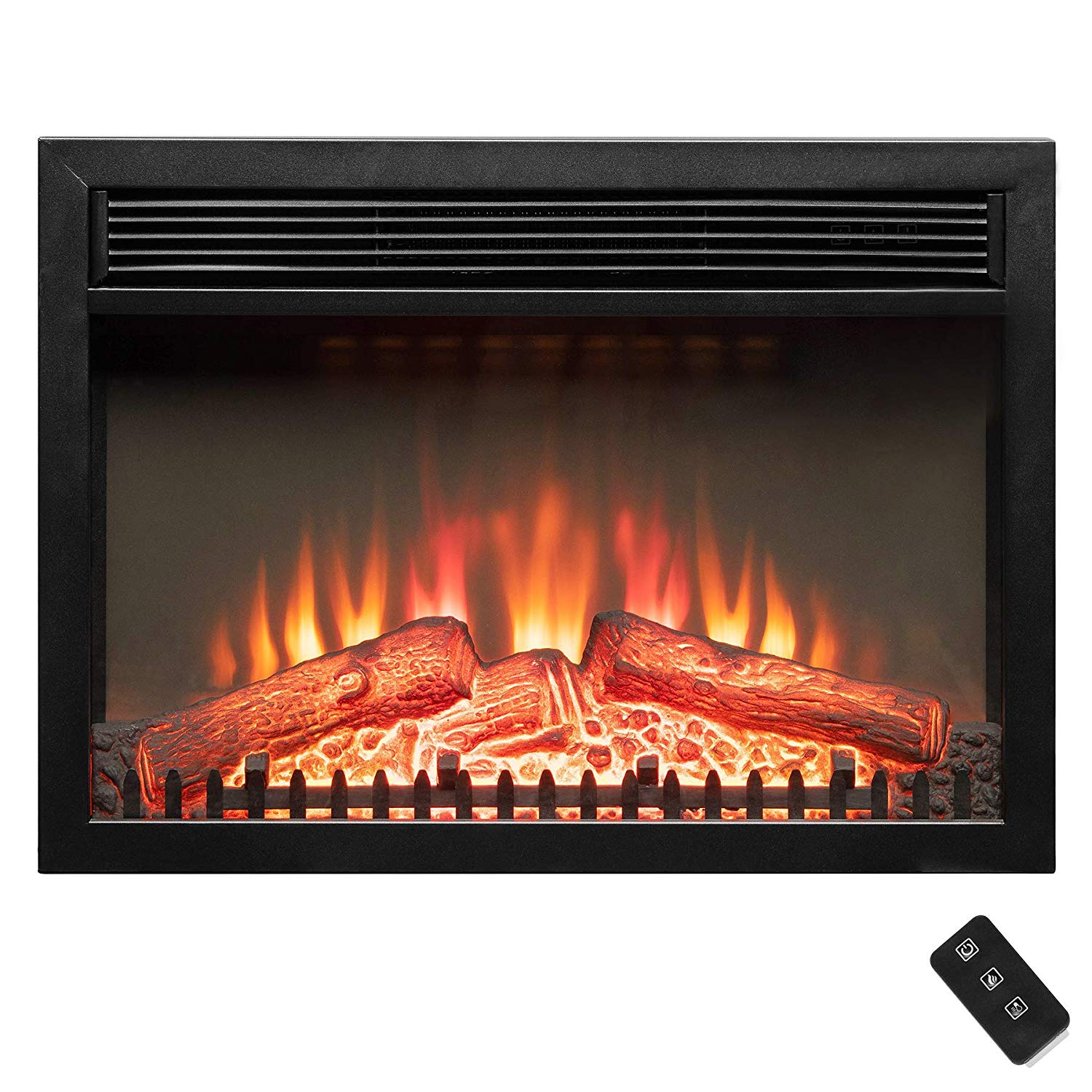 Fireplace Insert Electric Heater Luxury Amazon Golden Vantage 23" 5200 Btu 1500w Adjustable