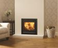 Fireplace Insert Frame Best Of Stovax Riva 50 with 3 Sided Standard Profil Frame In Jet