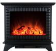 Fireplace Insert Heater Awesome Akdy 400 Sq Ft Electric Stove In Black with Tempered Glass