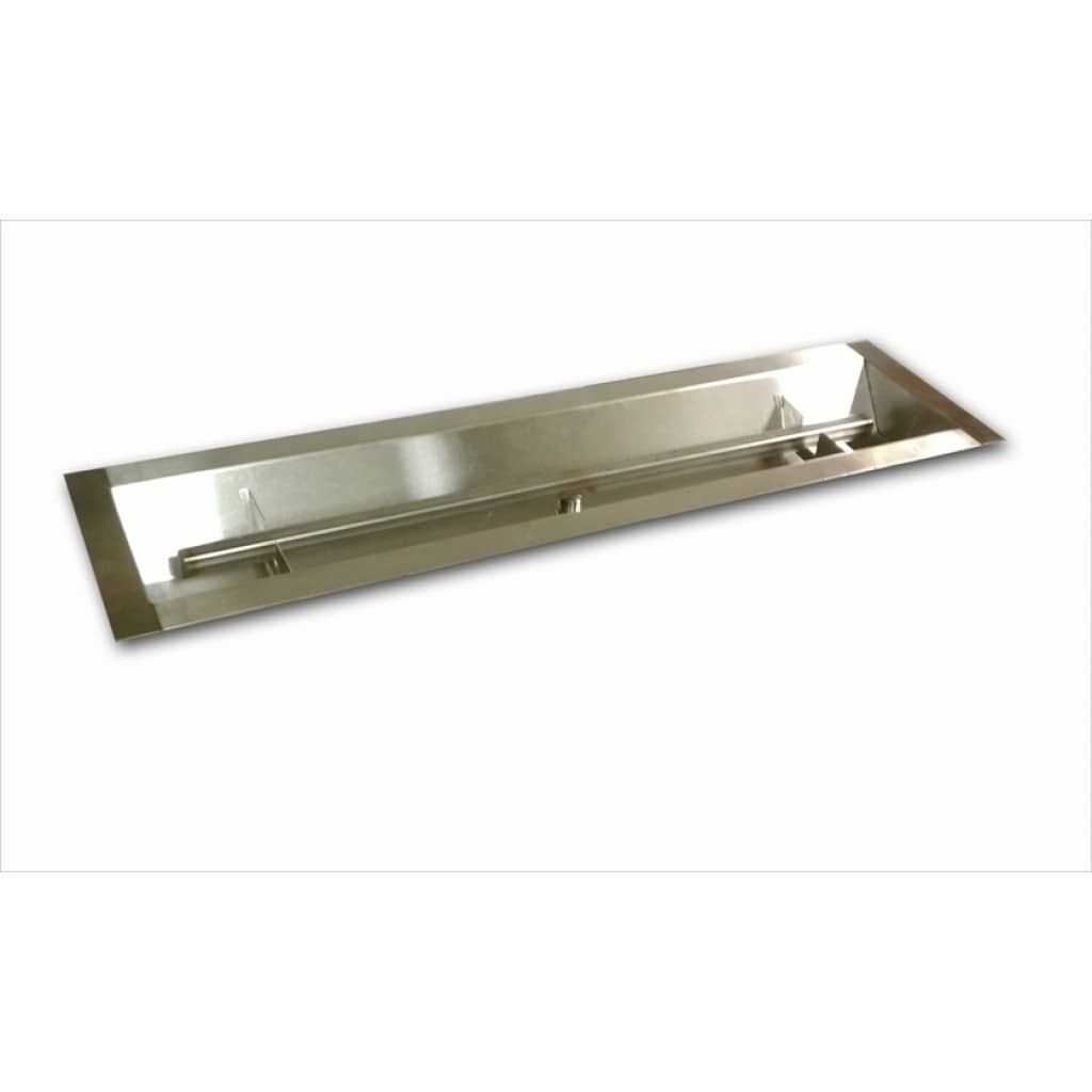 Fireplace Key Valve Luxury 60" X 6" Stainless Steel Linear Channel Fire Pit Burner