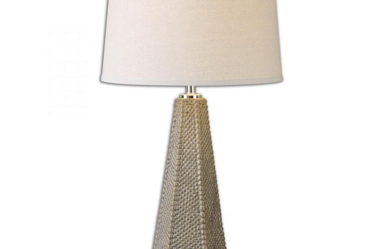 Fireplace Lamp Inspirational Uttermost Pontius Taupe Lamp 9lumv