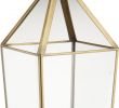 Fireplace Lanterns Luxury Lillian Brass Metal Lantern Flowers