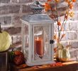 Fireplace Lanterns New Product Details Antiqued Cream Lantern Fall Decor