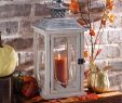 Fireplace Lanterns New Product Details Antiqued Cream Lantern Fall Decor