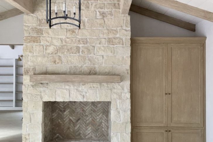 Fireplace Lighting Ideas New Renovating Our Fireplace with Stone Veneers