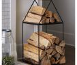 Fireplace Log Basket New Hearth & Hand with Magnolia House Log Holder