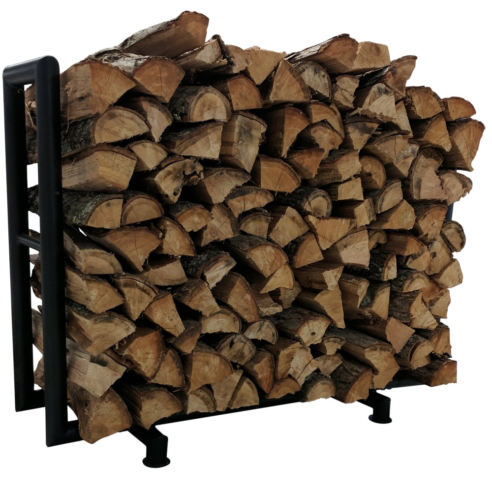 6 Foot Rectangular Log Storage Rack Fireplace Log Rack d85ba9541af2f63b17e991ca04fe