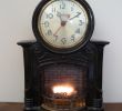 Fireplace Mantel Clock Best Of Vintage Mastercrafters Animated Fireplace Clock 1950s
