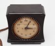 Fireplace Mantel Clock Lovely Art Deco Telechron 8h55 Vintage Selector Electric Bakelite